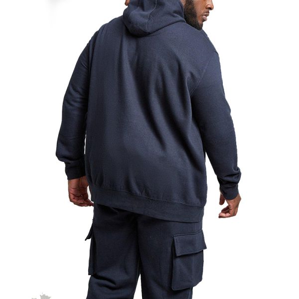 Factory Low MOQ Cotton Blank Plain Pullover Sweatshirts For Men Hoodies Embroidery Logo