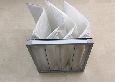 Aluminum Frame ISO9001 85% Efficiency F7 Pocket Air Filters