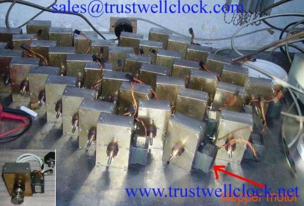 Movement for outdoor building clocks with stepper motor type mechanism, suitable for outdoor clocks 39 47 53 54 inch