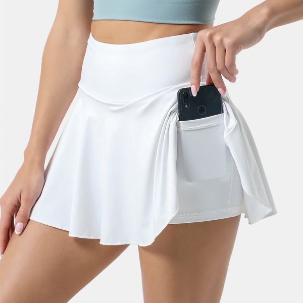 Hot Sale Summer Sexy Mini Women's Golf Short Sport Tennis Skirts Dress with Pocket