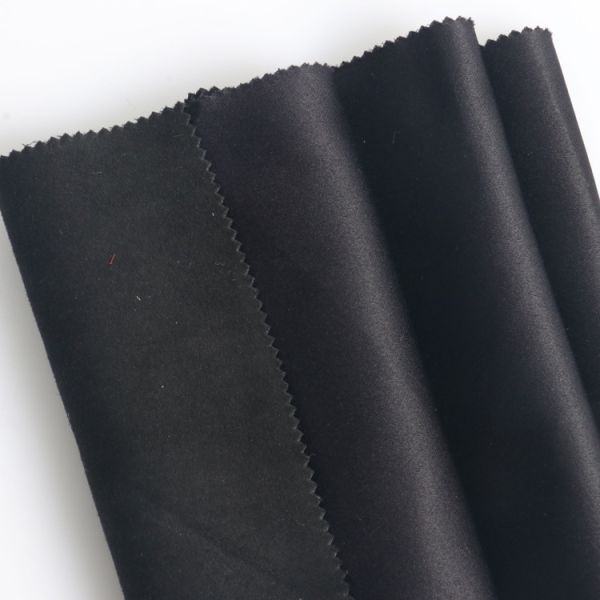 manufacturer China REPREVE RECYCLED SUEDE fabric for packing box and dress