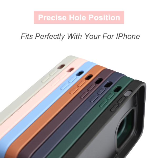 PC TPU インレイ ダブル グルーブ 電話ケース iPhone 16 15 14 Pro Max