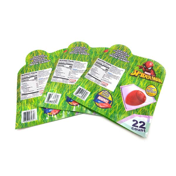 High Quality Custom Printing OPP special shape Free customized packaging plastic toy food bag