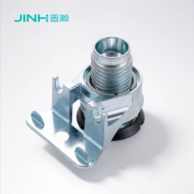 20mm Metal Leg Levelers In Zinc Alloy With Zinc Plated For Rta Cabinets