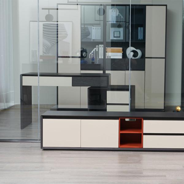 Living Room 180cm Wooden TV Cabinet