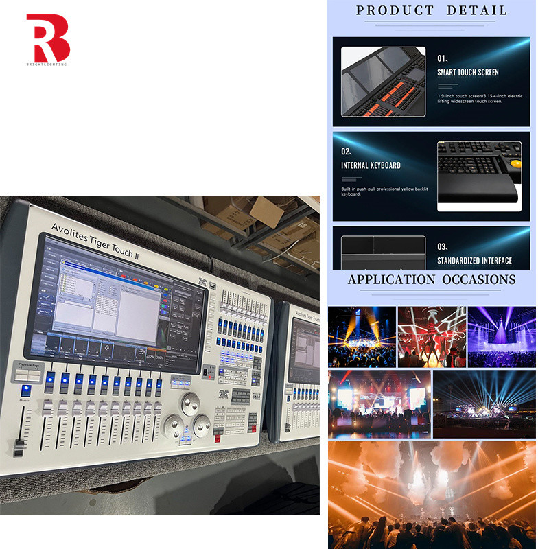 Настраиваемые эффекты DMX светоконтроллер Система Tiger Touch 2 Оборудование Dimmer Grace Диско-вечеринка