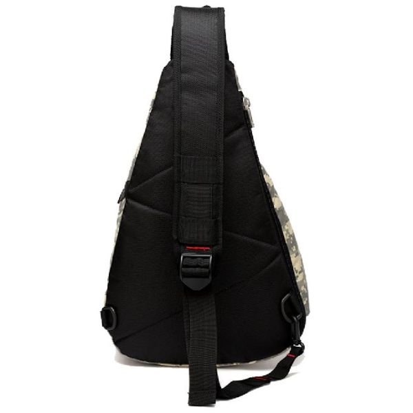 Logo personnalisé Sports de plein air Camping Messager Coffret à poitrine à épaule unique Sac crossbody