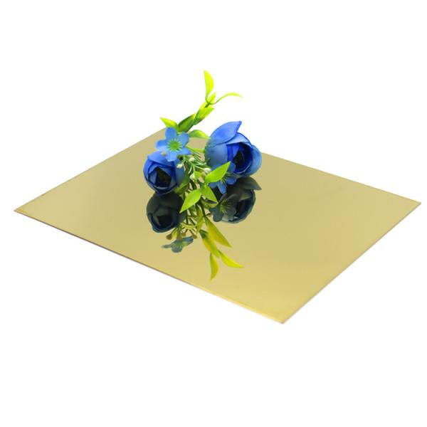 Decorative Mirror Etched Stainless Steel Sheet 304 316 Stainless Steel Plate 2500mm Long