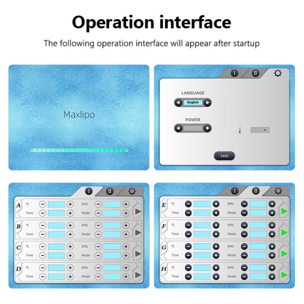8 Plate 360 Cryolipolysis Cryo Fat Freezing Cryo Plate Weight Loss Machine