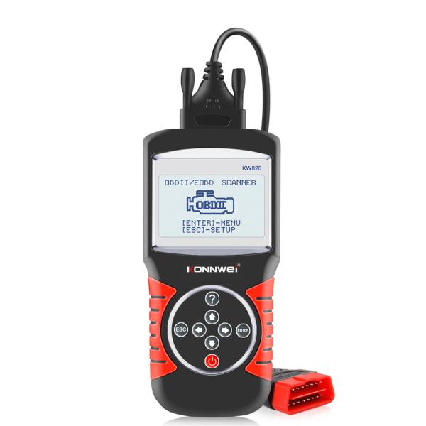 KW820 OBD2/OBDII Diagnostic Car Scanner &Code reader for all cars KONNWEI