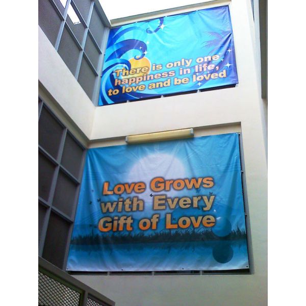 UV Protected Anti Flame Custom Printed PVC Vinyl Banners