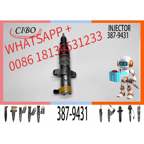 Hot Sale Diesel Engine Parts 387-9433 387-9434 10R-7222 387-9431 254-4330 C9 Fuel Injector For 330D 336D Excavator