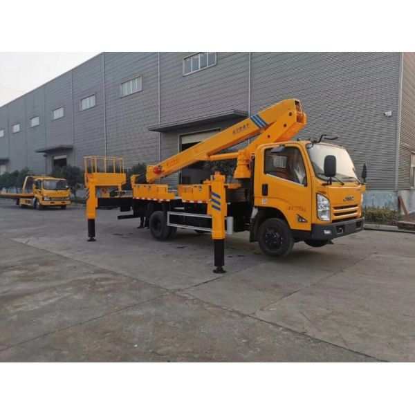 Hot Selling Mobile 22 Meter Telescopic Boom Aerial Working Truck, Lift Truck