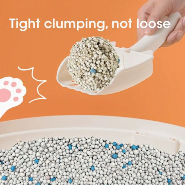 0.8mm-3.8mm Bentonita esférica de arena para gatos arcilla de bentonita para gatos