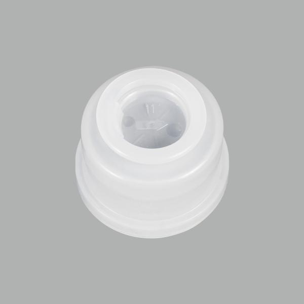 30mm PE Euro Cap Plastic Closure For Medical Infusion Bottle Or Bag Plastic Cap Assembly
