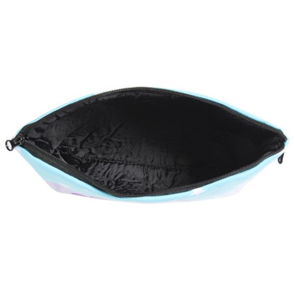 Unicorn Cosmetic Pouch Bag For Makeup 18 * 13.5cm Or Custom Size Polyester Material