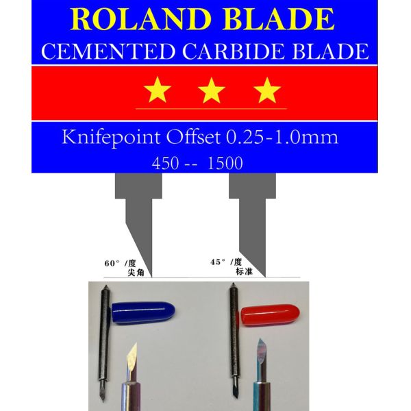Roland Cutting Blade Chinese Cutting Blade Cutting Plotter Blade 45 Degree Cutter Spare Parts
