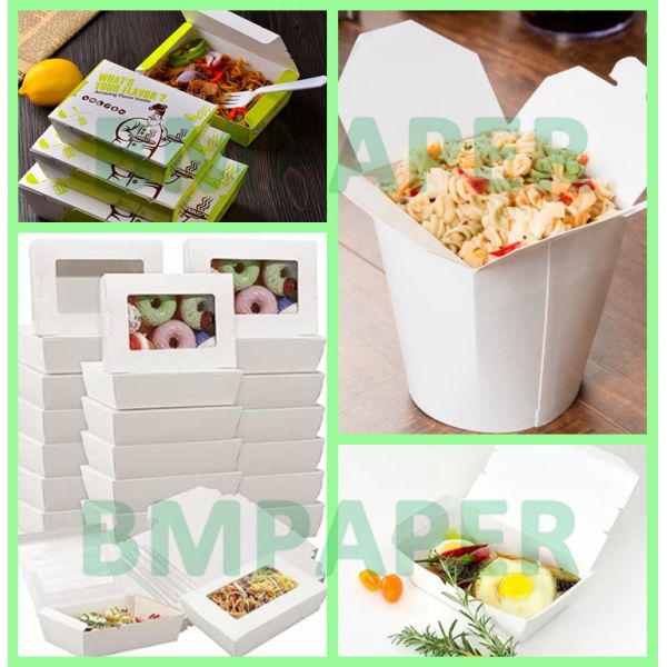 260gsm 300gsm White Food Box Paper For Takeaway Packaging Greaseproof 70 x 100cm