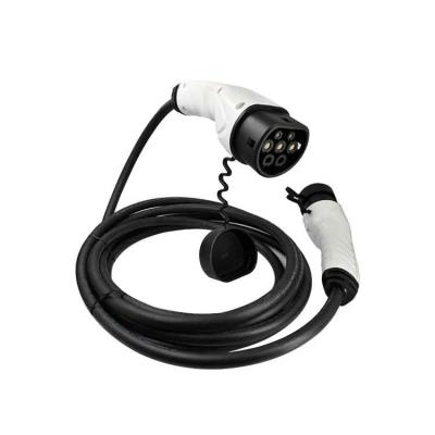 Single phase CE electric vehicle charger 5m 16a ev charging cable type2 ev type 2  EV Charging Cable IP65 for electric vehicle