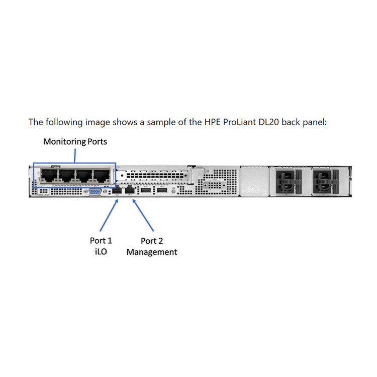 Сервер HPE ProLiant DL20 Gen10 Plus с эфирным сервером BCM5720 Ethernet 1Gb 2-портный адаптер BASE-T 128 GB