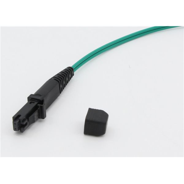 OM1 5M 62.5 / 125μm 2.0mm Simplex MTRJ - MTRJ Fibre Optic Patch Cord With PVC Green Jacket