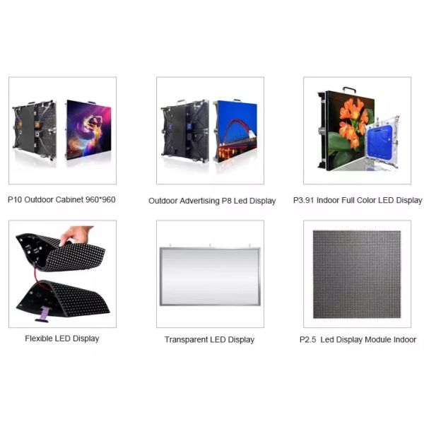 LED Outdoor P3 64x64 пикселей Полный цвет водонепроницаемый высокая яркость LED матричный экран