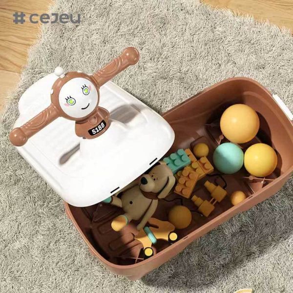 CJ-ZYB—5188 2025 Quality Children's Skateboard Storage Box New Design Four-Wheeler Toy for 2-4 Years Old Plastic Exercise Car Made in China