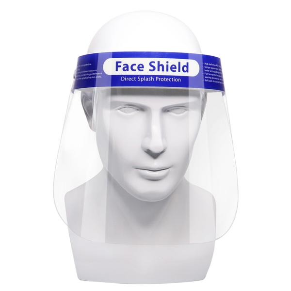 Anti-Oil Splash Safety Worldwide Face Shield in stock