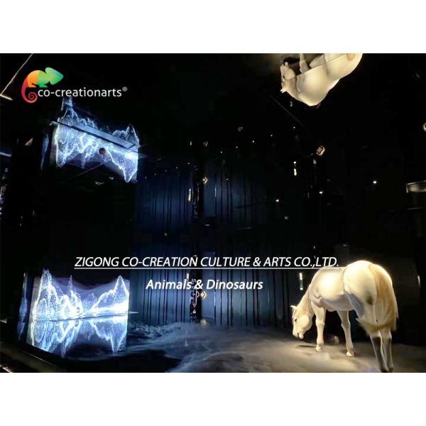 Животное лошади цвета симуляции Animatronic