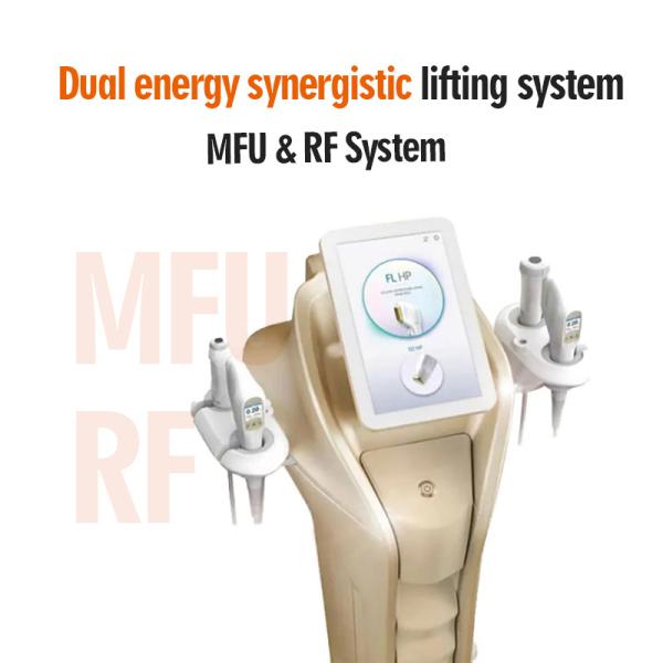 Focused Triple Handle Ultrasound Face Lift Machine Body Slimming 7d