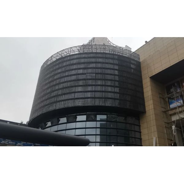 Гибкий светодиодный видеозавес с светодиодным сетчатым экраном с режимом управления DMX512