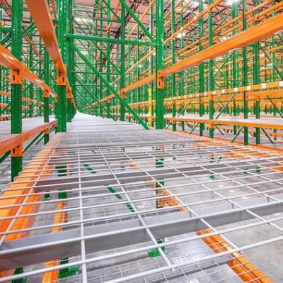 Safety Versatile Wire Mesh Decking Panels Steel Mesh Decking Customizable Diameter