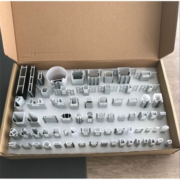 6063-T5 Aluminum Alloy LED Aluminum Profile with Anodized Surface and PC Lens Diffuser for LED Strip Channel