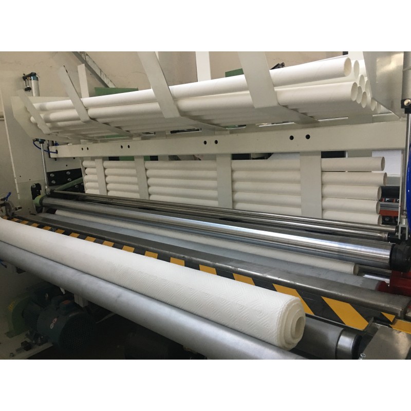 Wide Width 2950mm Kitchen Towel Rewinding Machine Maxi Roll JRT Paper Roll Rewinder Automatic Production Line