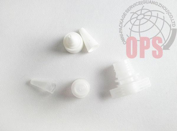 Tip Spout Eco Friendly Stand Up Pouches Gusset Style For Waving Hair And Cap