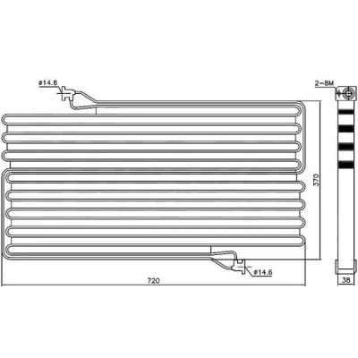 Excavator Air Condition L120E Volvo Condenser 14612261 14645946 14514197 14591537