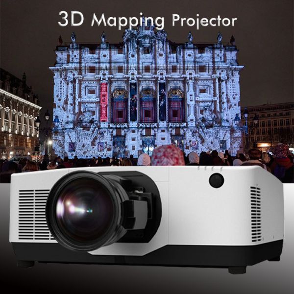 HDBaseT 20000 Lumen Large Venue Projector 3LCD Laser WUXGA LAN Control 3D Mapping