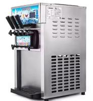 220v Petite machine à glaces en acier inoxydable