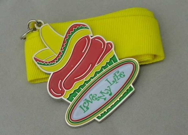 Love My Life Soft Enamel Medal 50.8 mm with Awards Cup Cake