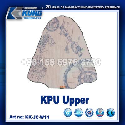 Desgaste prático superior durável das sapatas da segurança da tela de KPU - resistente