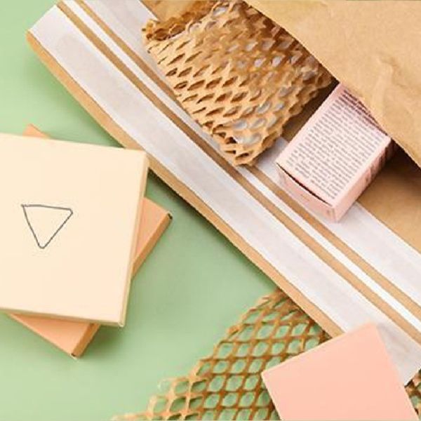 Специальное печать биоразлагаемый Kraft конверт медовой бумажные пакеты с самозапечатыванием