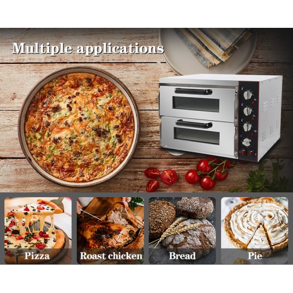 Двухэтажная пиццерия для профессиональной выпечки тортов 585*480*420 мм