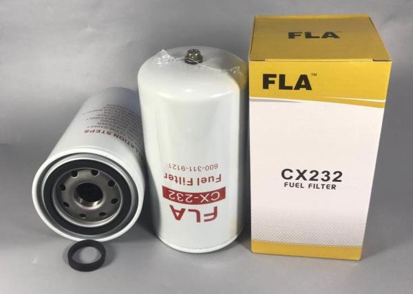 Komatsu Excavator Fuel Filter  Small Contaminants Removal Abrasive Resistant