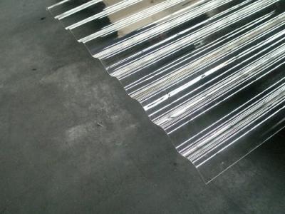 Customized Clear Corrugated Polycarbonate Roof Panel Bayer / GE Material