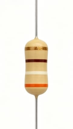 1W Flameproof Cylindrical Cement Wire Wound Resistor for Industrial Power Supplies