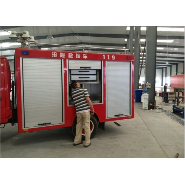 Fire Truck and Emergency Vehicles Accessories Rapid Rollup Door Aluminum Alloy Outdoor Slide Roller Door Rolling Shutter