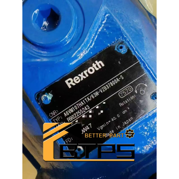 Hydraulic Travel Motor A6VM107HA1T/63W-VZB370A-SK Piston Motor 777004370-1 Hydraulic Motor for Construction Machinery Rexroth