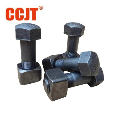 Type de roue personnalisé 325 Sk50 Stud Hyundai Kobelco Excavator Chain Track Chaussure boulon et écrous
