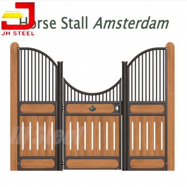 Galvanized Sliding 50x50mm Tube Horse Stable Fronts