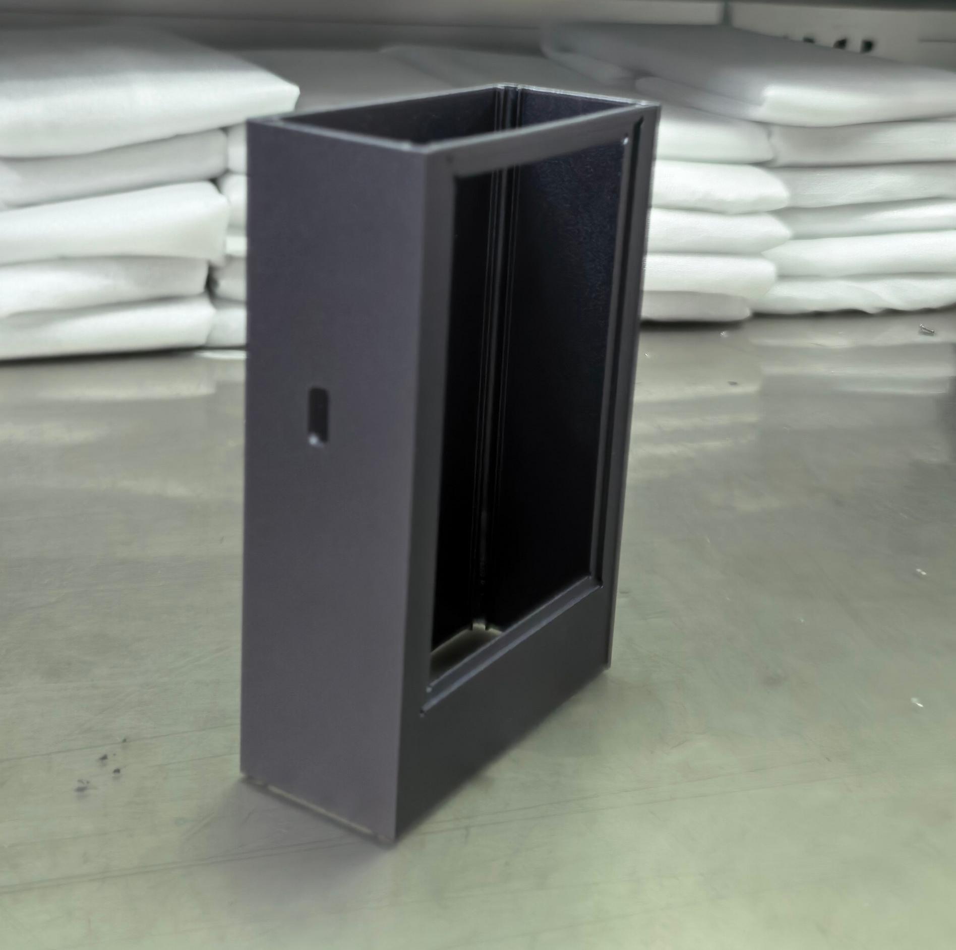 Custom CNC Machined Aluminum Enclosure Housing with Precision CNC Machining and Anodizing Surface Treatment